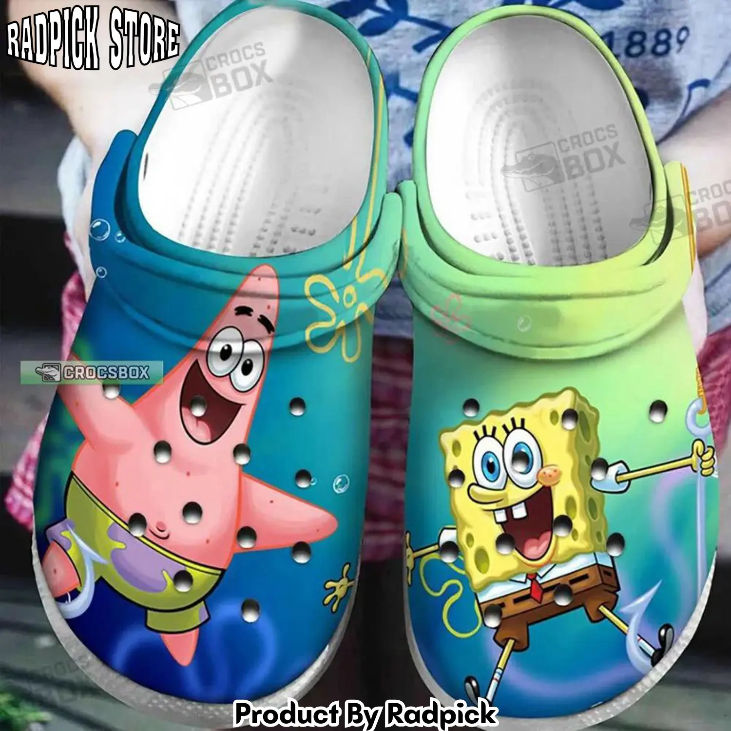 Radpick spongebob and patrick crocss rp6521339